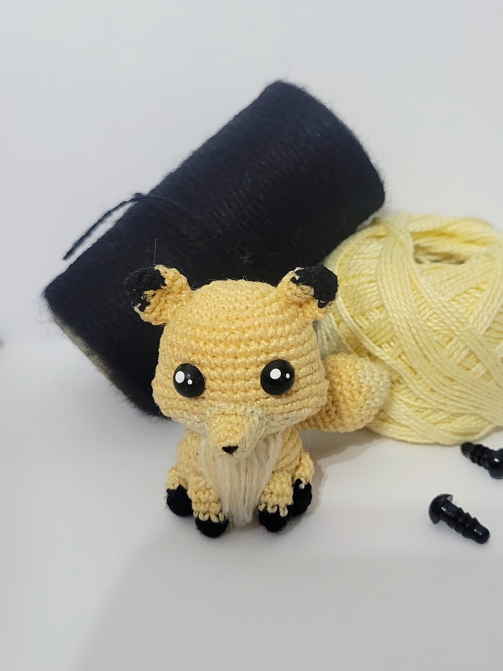 Handmade Crochet Fox Amigurumi
